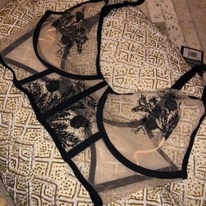 *SOLD* NWT Mesh Bustier. New w/ Tags